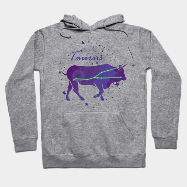 Taurus Constellation Hoodie by TheUnknown93